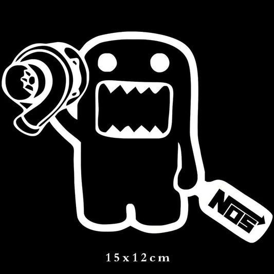 Domo car sticker